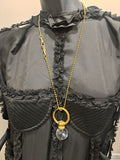 Large KRT Classic Czech Crystal Orb Pendant
