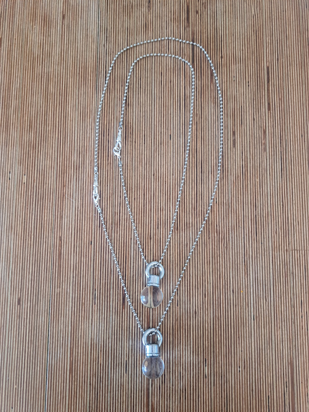 Classic KRT Czech Orb Pendant Silver