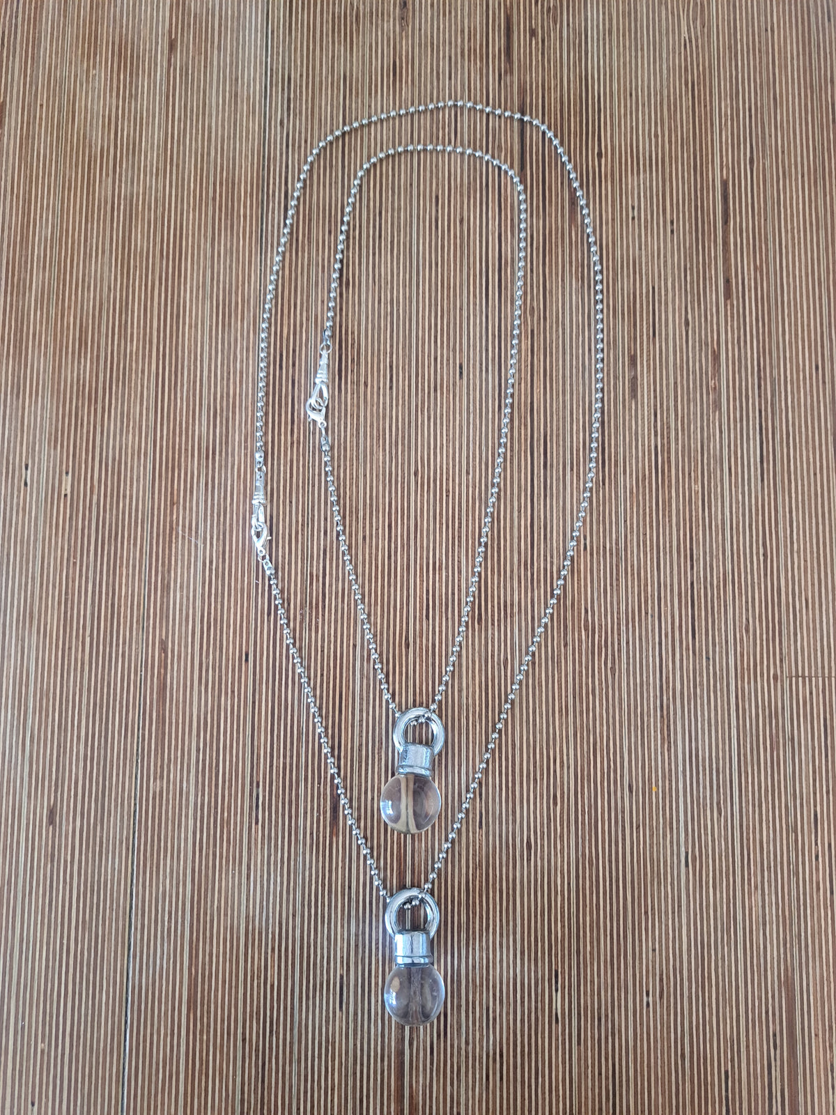 Classic KRT Czech Orb Pendant Silver