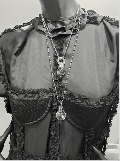 Classic KRT Czech Orb Pendant Silver