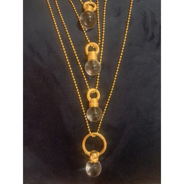 Large KRT Classic Czech Crystal Orb Pendant