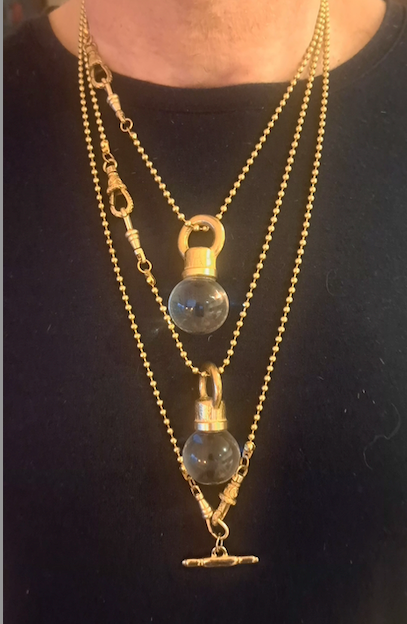Classic KRT Czech Crystal Orb Pendant